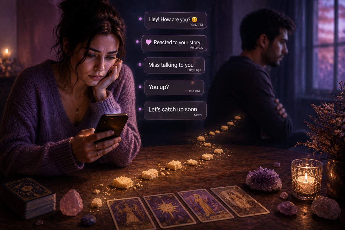 Breadcrumbing in relationships and mixed signals