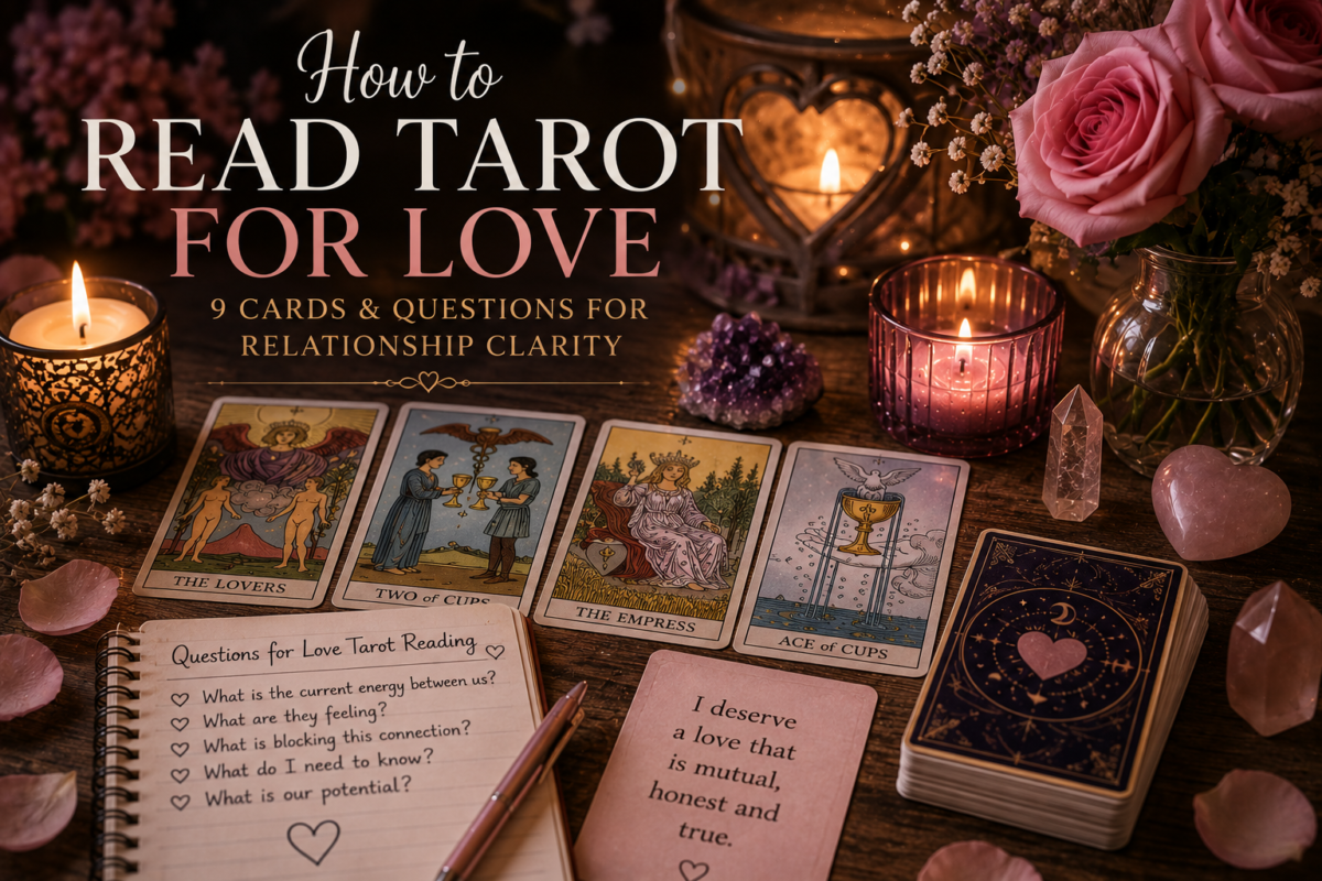 how to read tarot for love