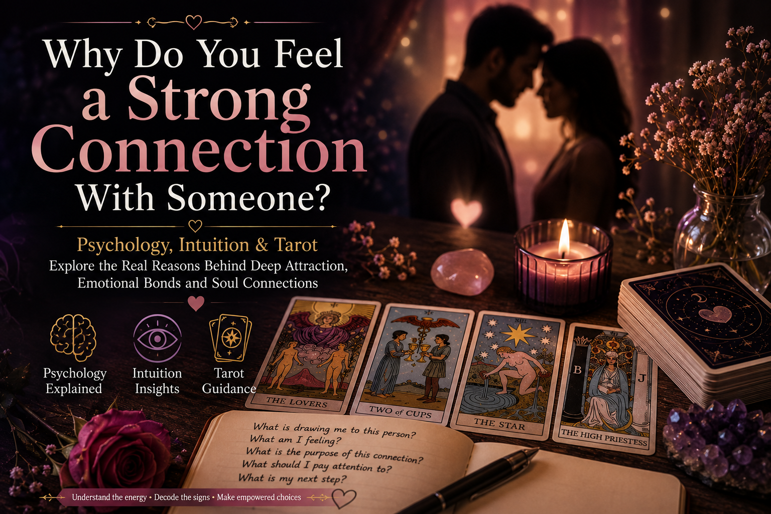 why do I feel a strong connection with someone