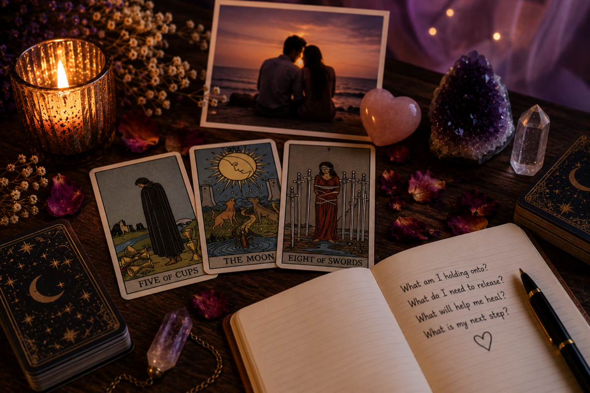 Why you can't let go of someone Tarot and emotional healing