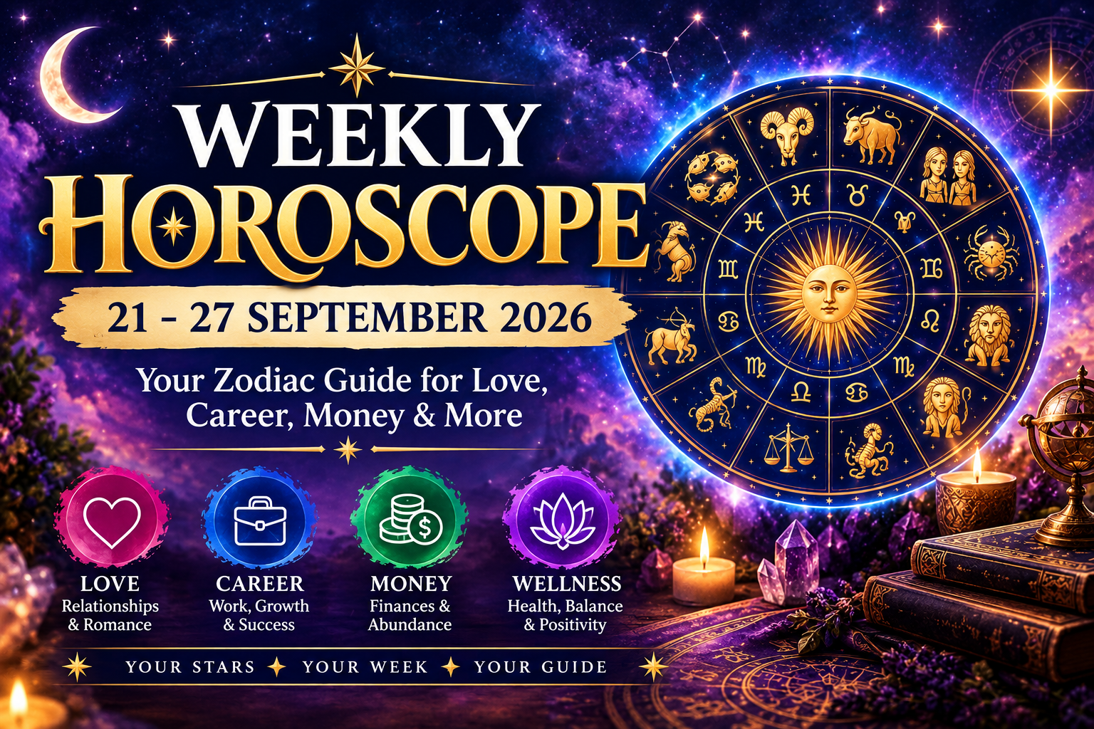 Weekly Horoscope September 21–27, 2026