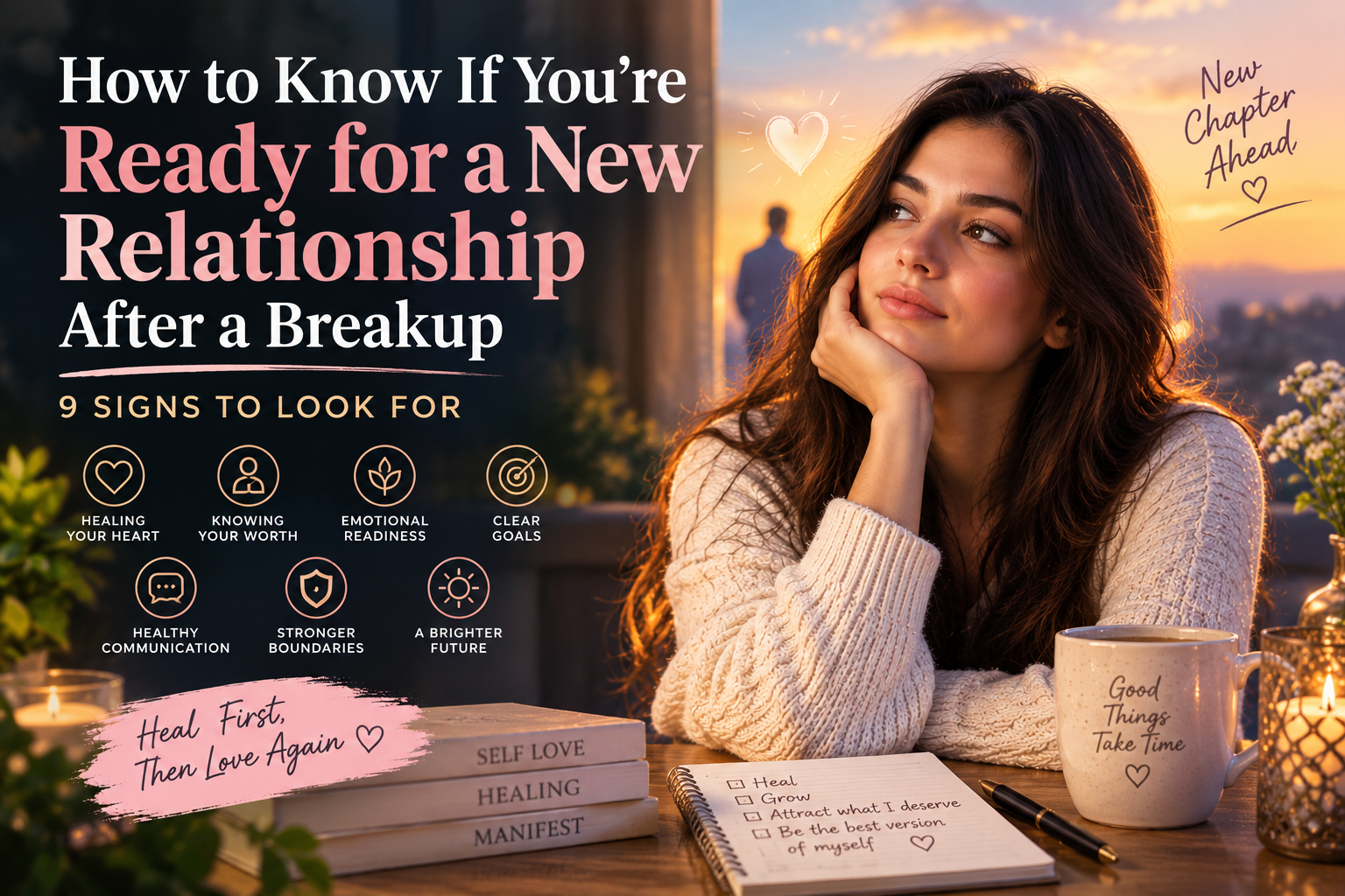 How to know if you're ready for a new relationship after a breakup