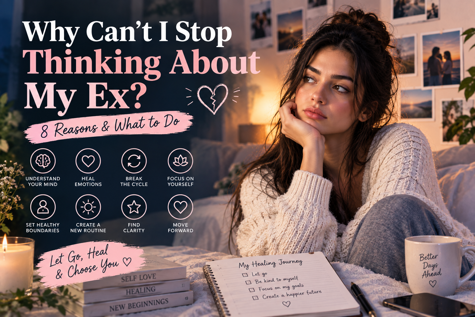 Why can't I stop thinking about my ex after a breakup