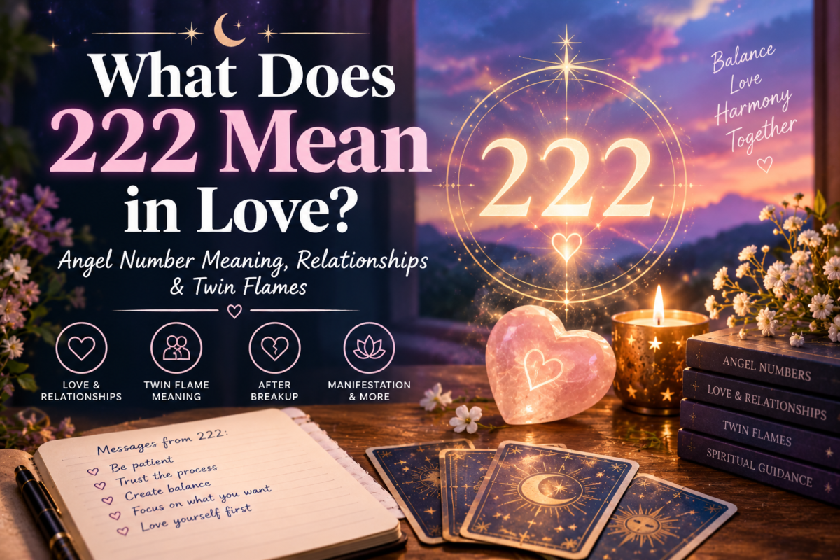 What does 222 mean in love and relationships