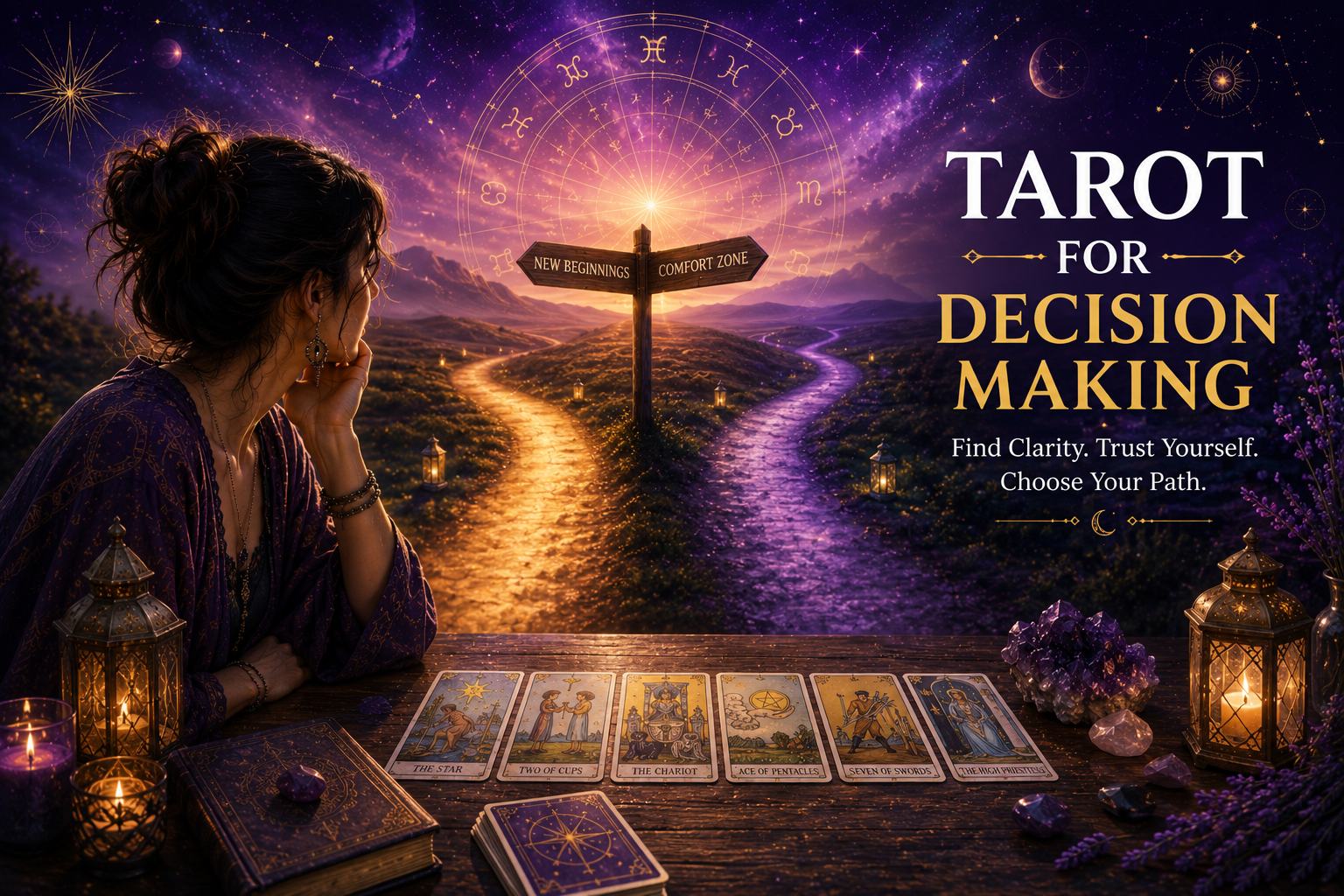 Tarot for decision making and intuitive guidance