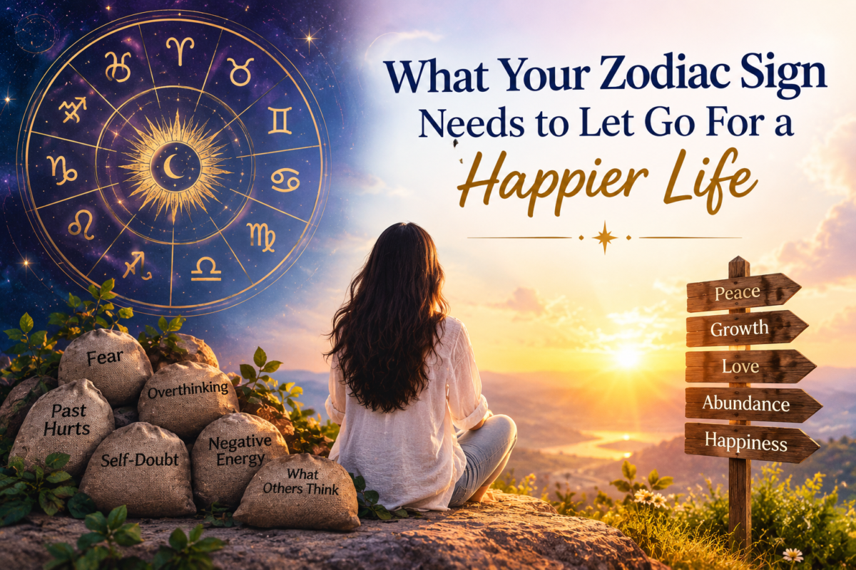 What Your Zodiac Sign Needs to Let Go for a Happier Life