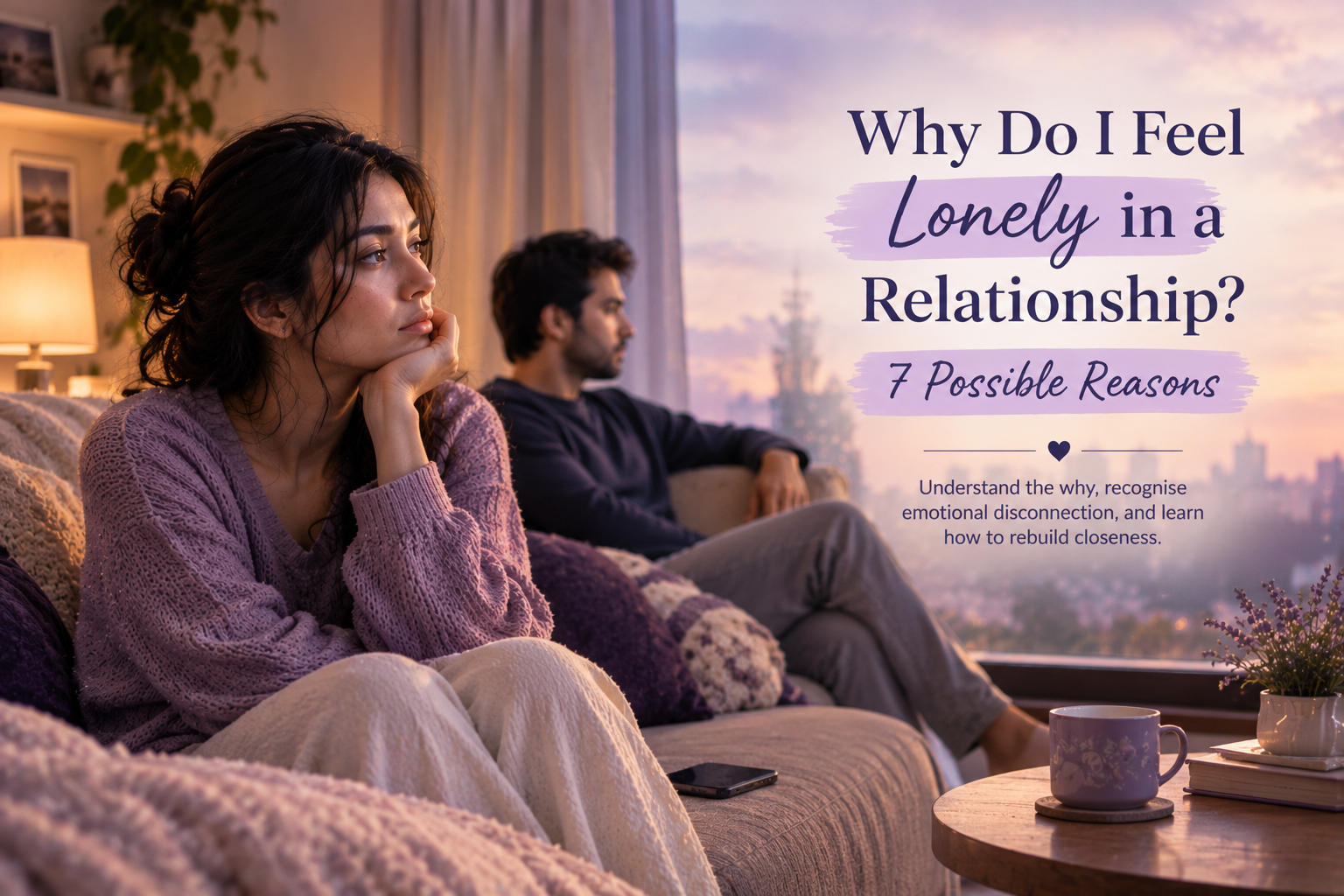 Feeling lonely in a relationship despite being together