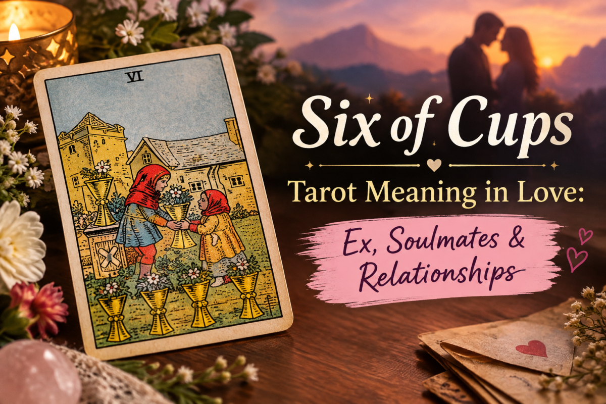 Six of Cups Tarot Meaning in Love: Ex, Soulmates & Relationships